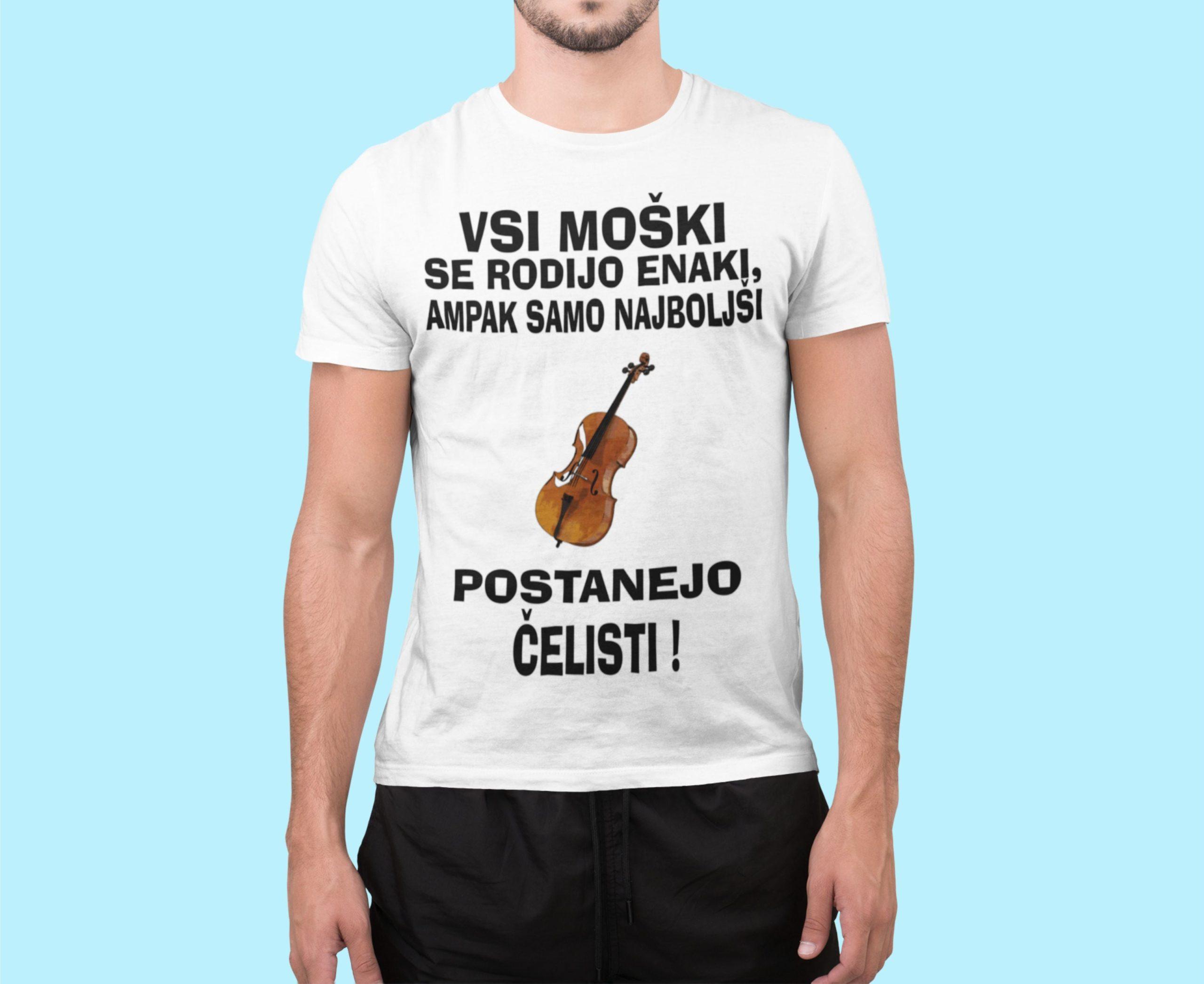 Majica - Najboljši Postanejo Čelisti — tisk na majico