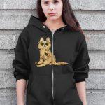 Jopica Smešna In Strašna Risana Mačka — tisk na majico