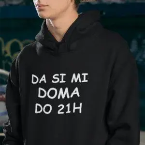 Kapucar - Da si mi doma do 21h — tisk na majico