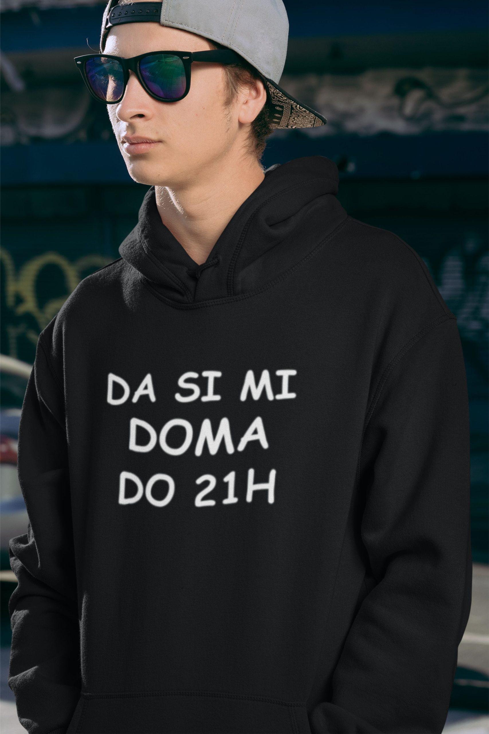 Kapucar - Da si mi doma do 21h — tisk na majico