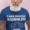 Majica Tako Izgleda Najboljši Dedek — tisk na majico
