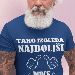 Majica Tako Izgleda Najboljši Dedek — tisk na majico