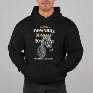 Jopica - Downhill Maniac Slovenija — tisk na majico
