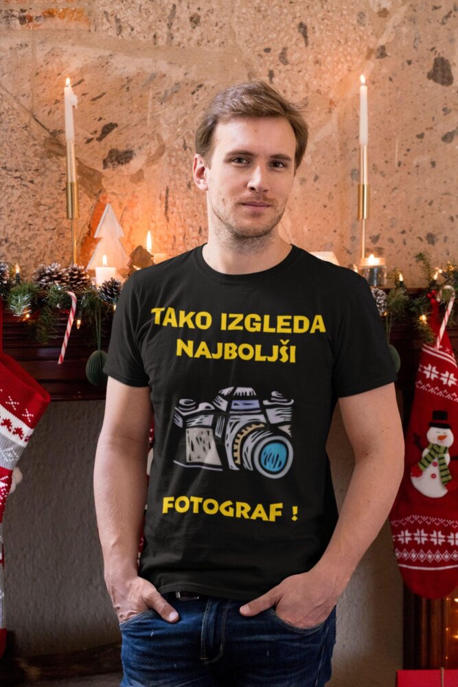 Tako Izgleda Najboljši Fotograf — tisk na majico