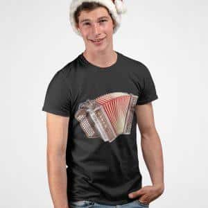 Majica - Diatonična harmonika — tisk na majico