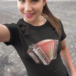 Majica - Diatonična harmonika — tisk na majico