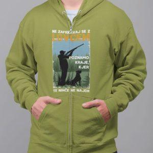 Jopica Ne Zafrkavaj Se Z Lovcem — tisk na majico