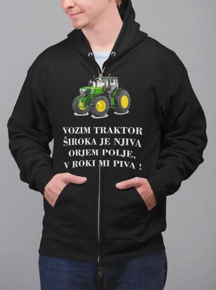 Jopica Vozim Traktor — tisk na majico