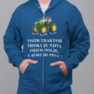 Jopica Vozim Traktor — detajl natisa