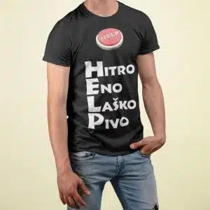 Majica Hitro Eno Laško Pivo — tisk na majico