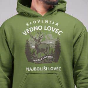 Kapucar Lovec — tisk na majico