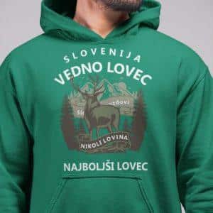 Kapucar Lovec — detajl natisa