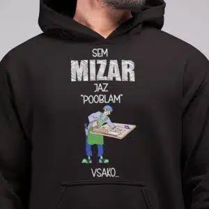 Kapucar Sem Mizar, Jaz Pooblam Vsako — tisk na majico