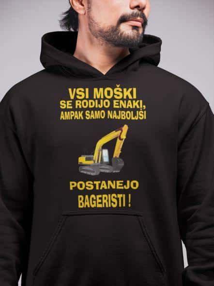 Kapucar Najboljši Postanejo Bageristi — tisk na majico