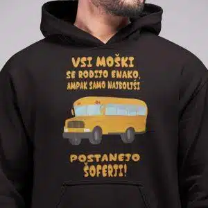 Kapucar Najboljši Postanejo Šoferji Avtobusa — tisk na majico