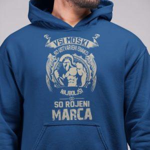 Kapucar - Samo Najboljši So Rojeni Marca — tisk na majico