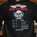 Kapucar Vodovodar Urna Postavka — tisk na majico