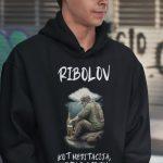 Kapucar Ribolov - Kot Meditacija, Vendar S Pivom — tisk na majico