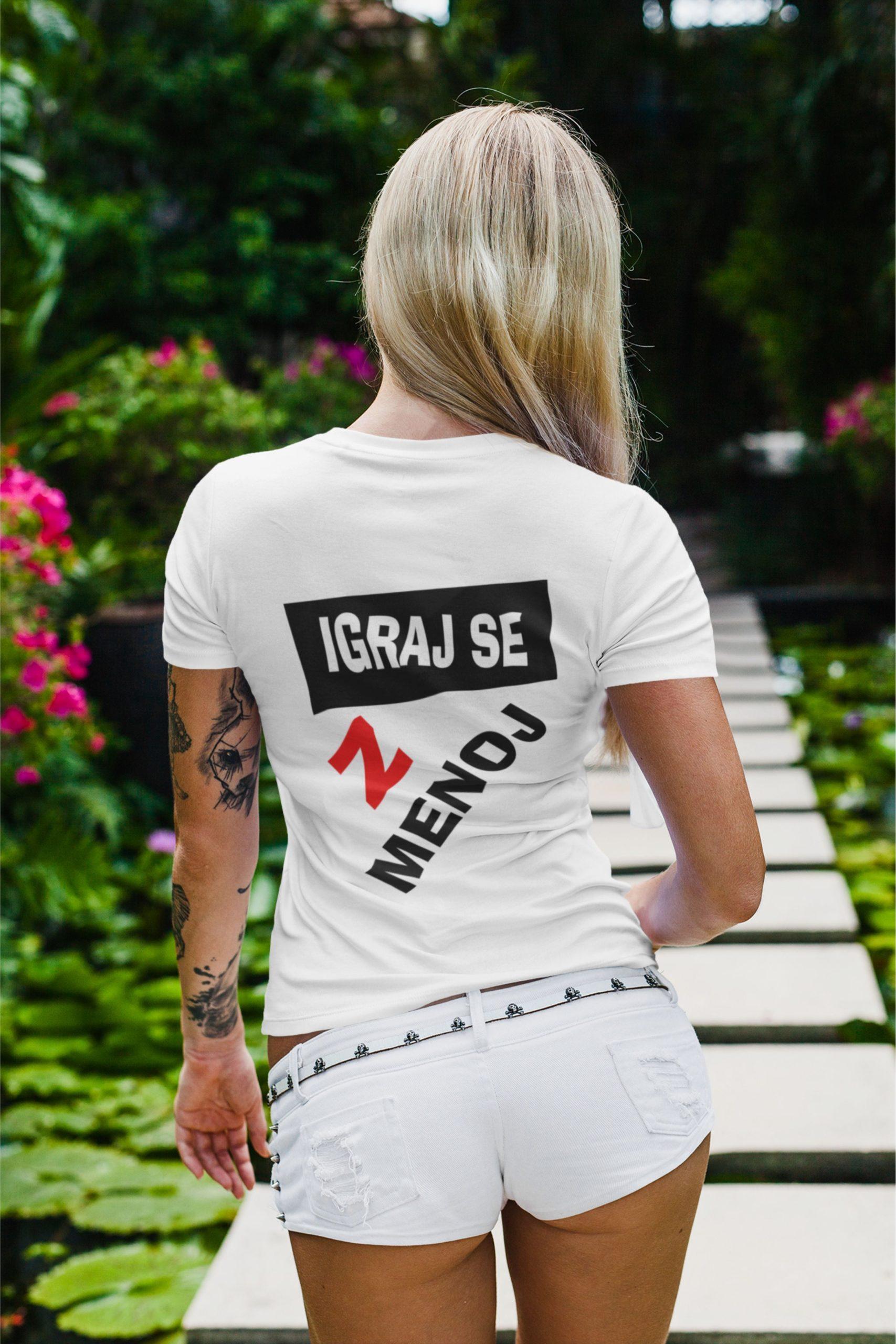 Igraj Se Z Menoj — tisk na majico