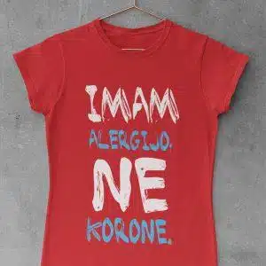 Imam Alergijo, ne Korone — detajl natisa