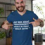 Jaz sem jebač prihodnosti — tisk na majico