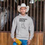 Jopica Za Med Konje — tisk na majico