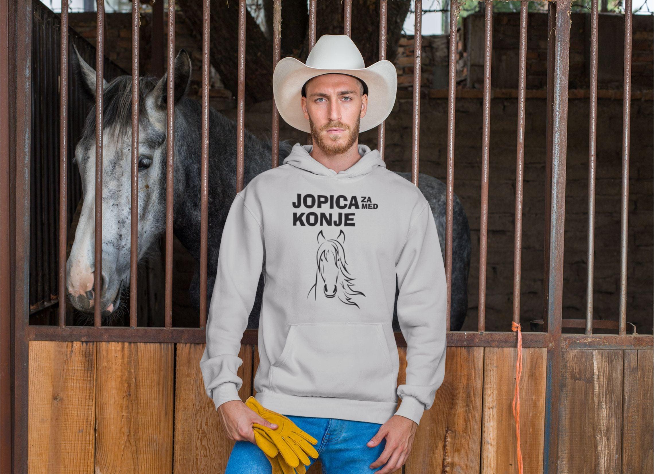 Jopica Za Med Konje — tisk na majico