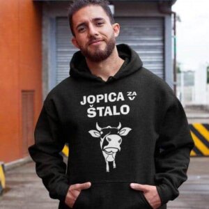 Jopica Za V Štalo — detajl natisa