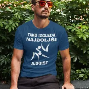 Majica Najboljši Postanejo Judoisti — tisk na majico