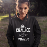 Kapucar Kraljice Januar — tisk na majico
