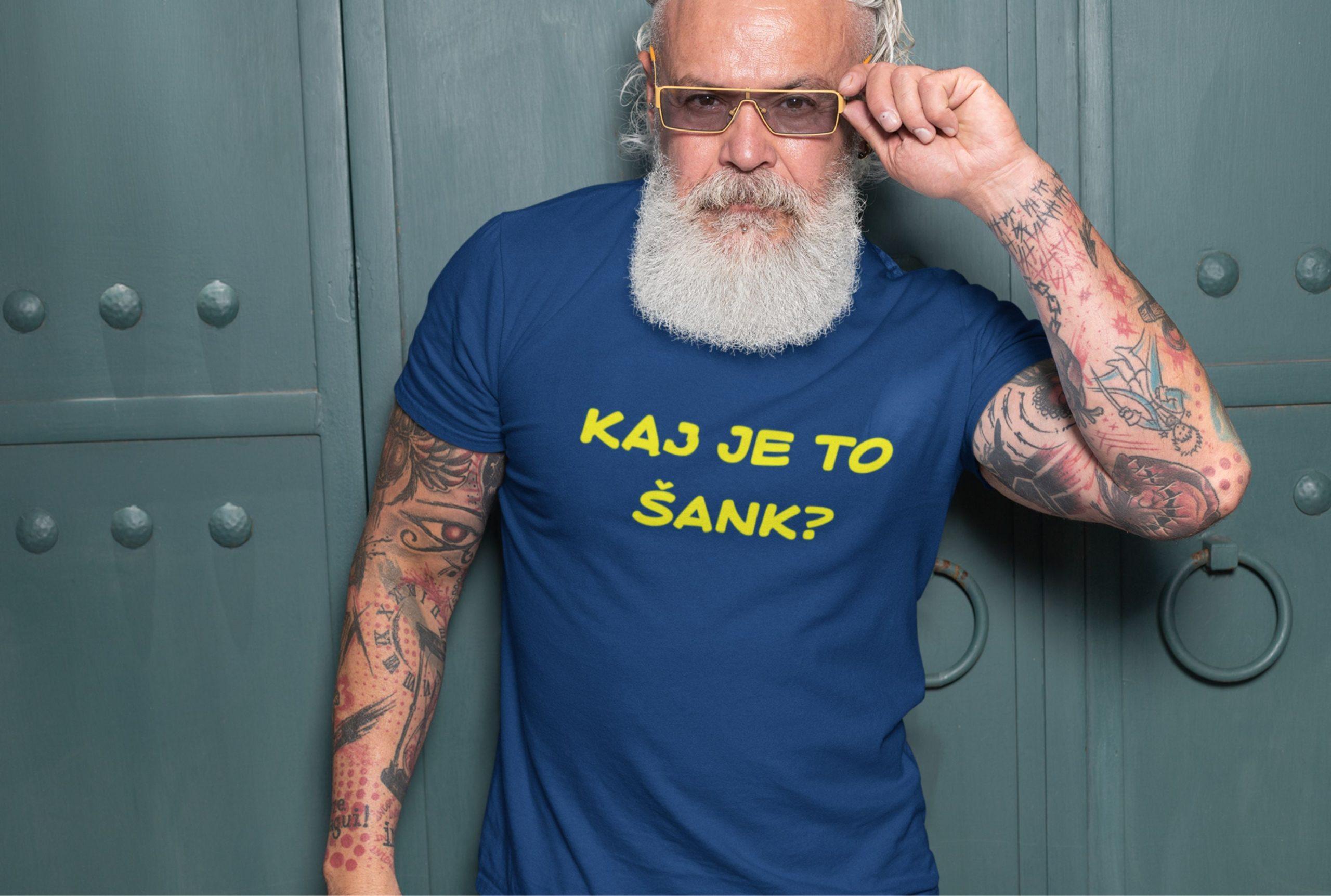 kajjetosank-moska-modra Kaj Je To Šank? — detajl natisa