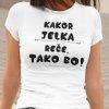 Kakor [IME PO ŽELJI] Reče Tako Bo — detajl natisa