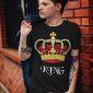 Majica King — tisk na majico