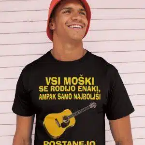 Majica - NAJBOLJŠI POSTANEJO KITARISTI — tisk na majico