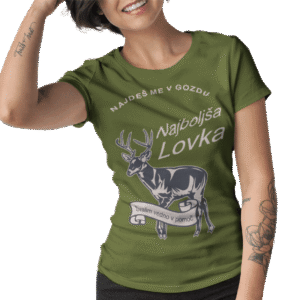 Majica Najboljšas Lovka — tisk na majico