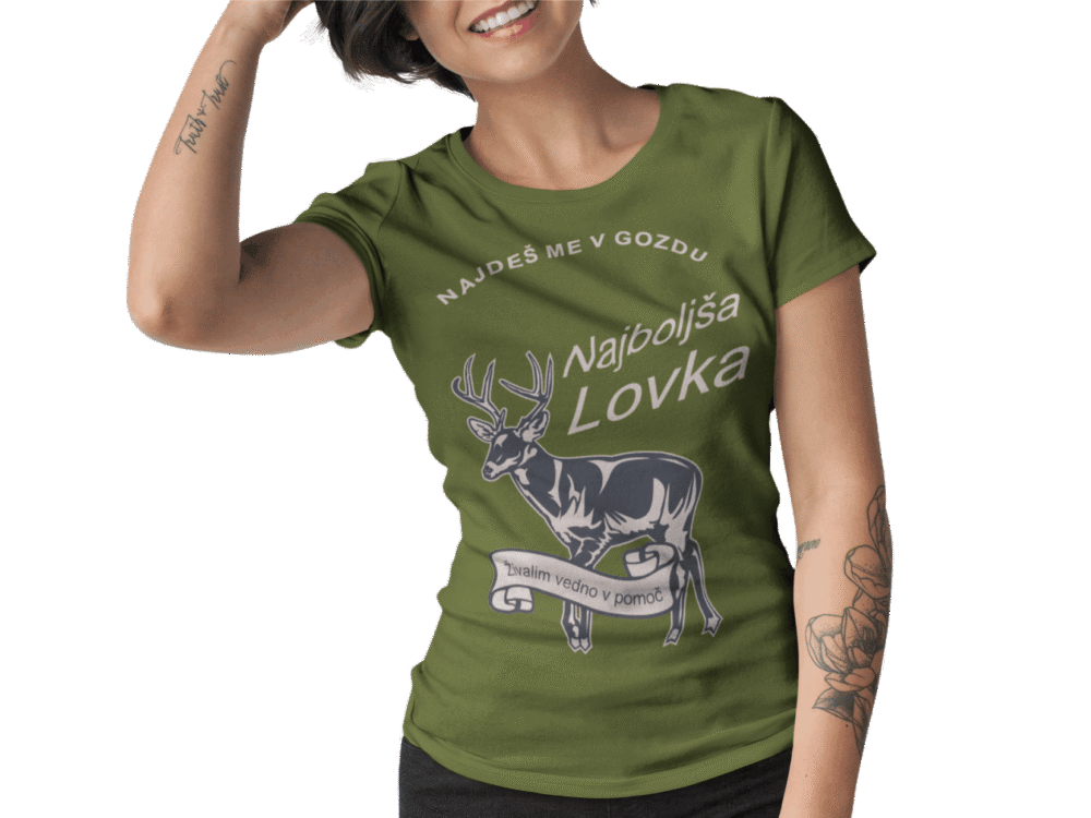 Majica Najboljšas Lovka — tisk na majico