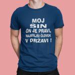 Majica - Moj sin on je pravi najboljši človek v državi — tisk na majico