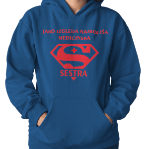 Kapucar Medicinska Sestra Super — tisk na majico