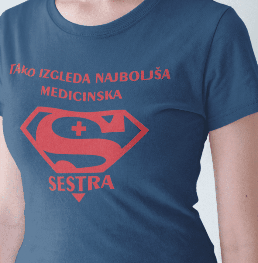 Medicinska Super Sestra — detajl natisa