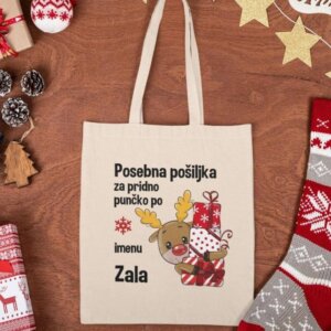 Vrečka Posebna Pošiljka + IME po želji — tisk na majico