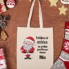 Vrečka Pošiljka Od Božička + IME po želji — detajl natisa