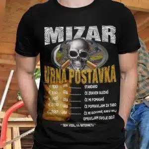 Majica Mizar Urna Postavka — tisk na majico
