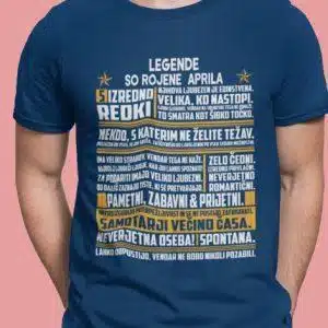 Majica Legende So Rojene - Aprila — detajl natisa