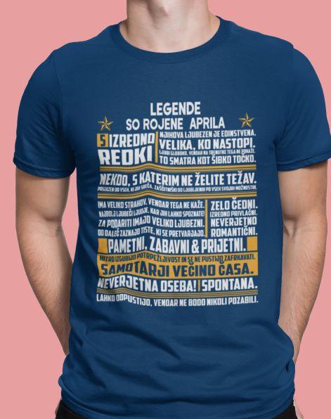 Majica Legende So Rojene - Aprila — detajl natisa
