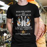 Majica Bodi Prijazen Do Električarja — tisk na majico
