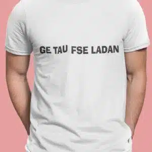 Majica Ge Tou Fse Ladan — detajl natisa