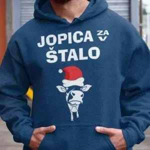 Božična Jopica Za V Štalo — detajl natisa
