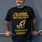 Majica - Najboljši Postanejo Bageristi — tisk na majico