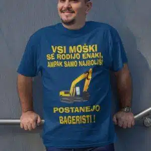 Majica - Najboljši Postanejo Bageristi — detajl natisa