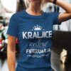 Majica Kraljice So Rojene - Februar — detajl natisa
